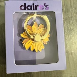 Claire's Sweet Sunflower Phone grip